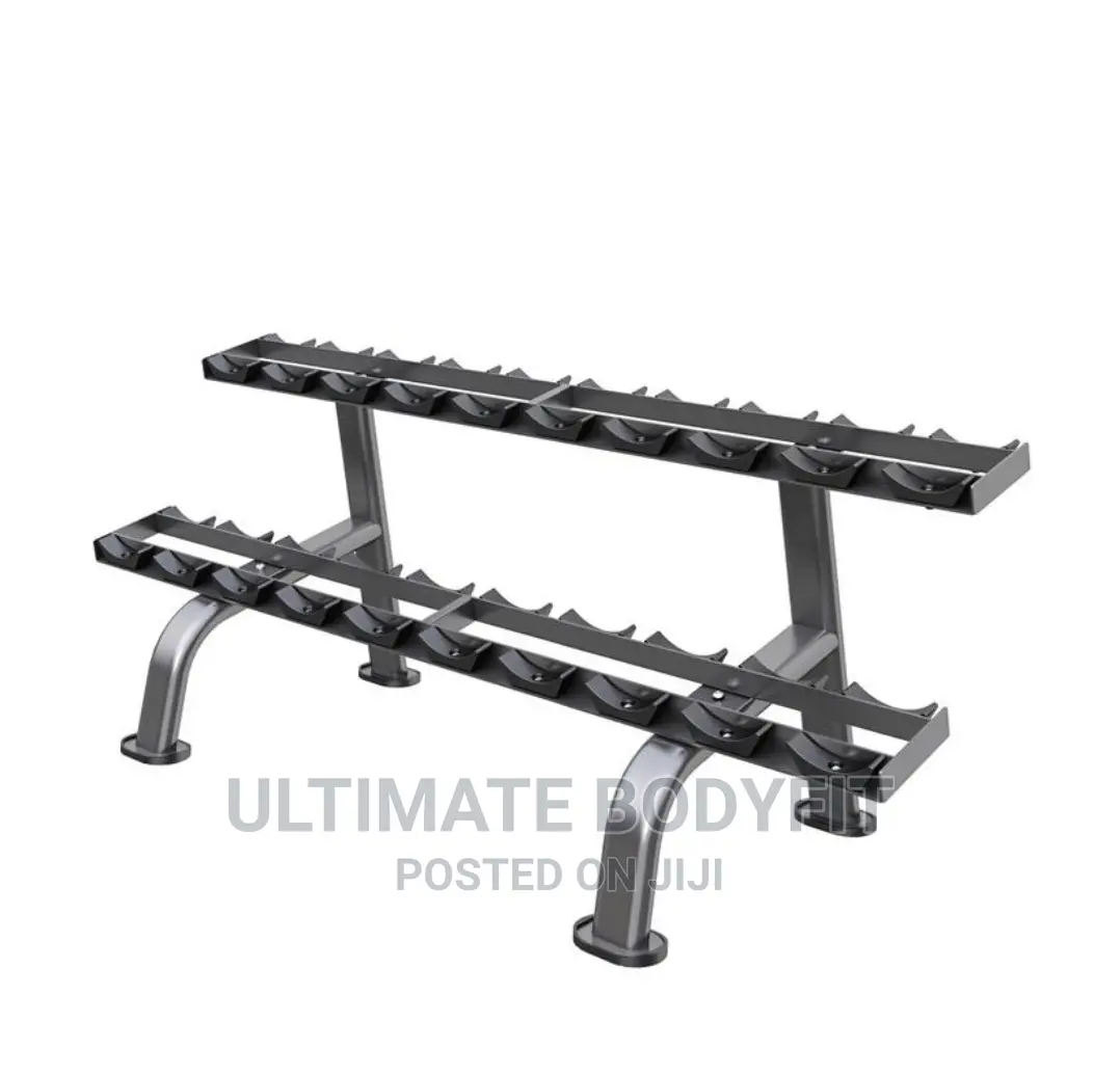 Brand New Nseries (2 Steps) Commercial Dumbbells Rack