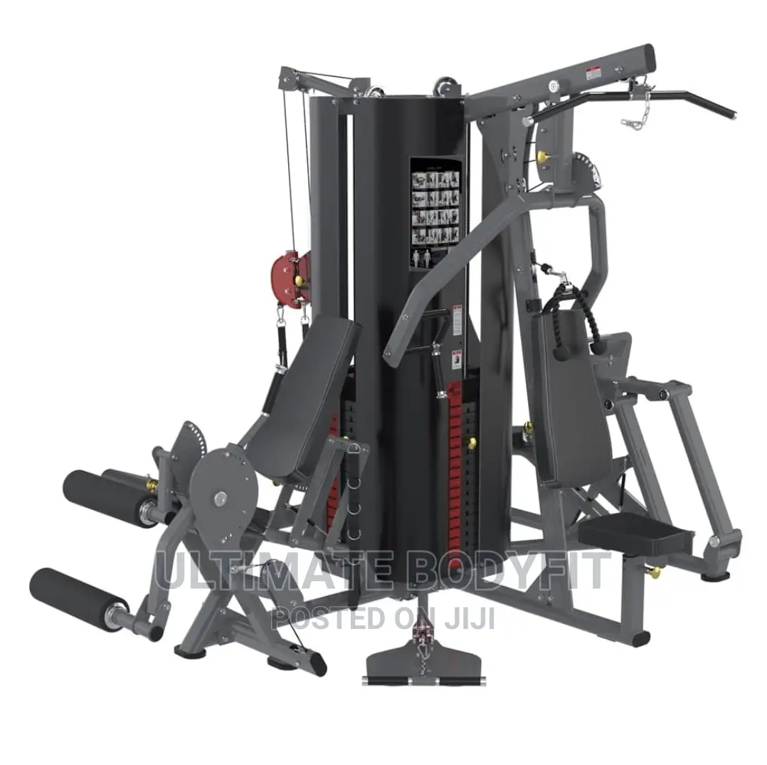 Brand New Gseries 5 Station Commercial Heavy-Duty Multi Gym