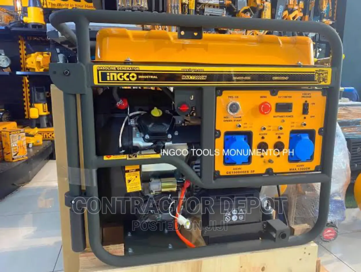 Ingco Gasoline Generator 15kva 12000W Ge150006es