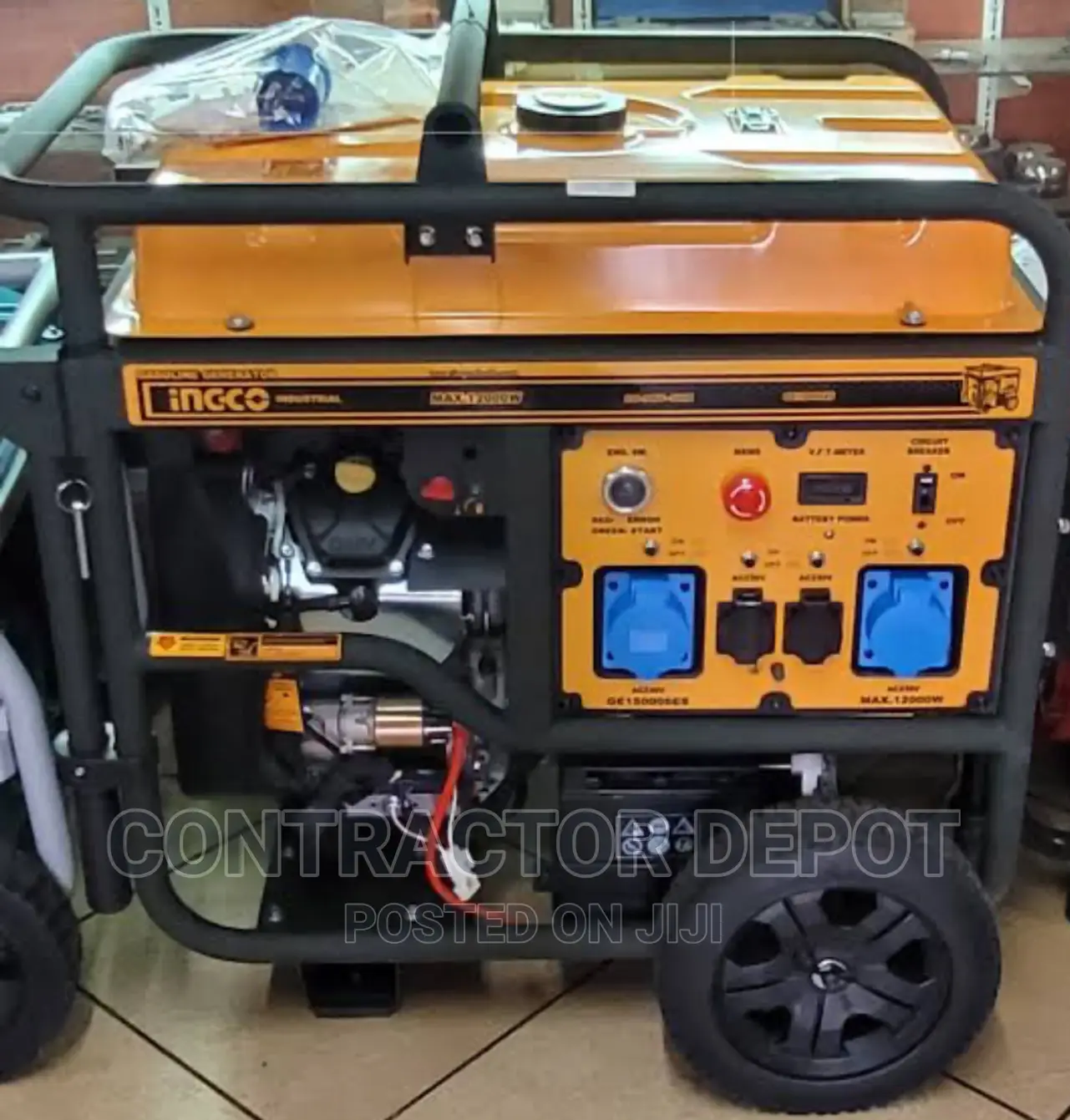 Ingco Gasoline Generator 15kva 12000W Ge150006es