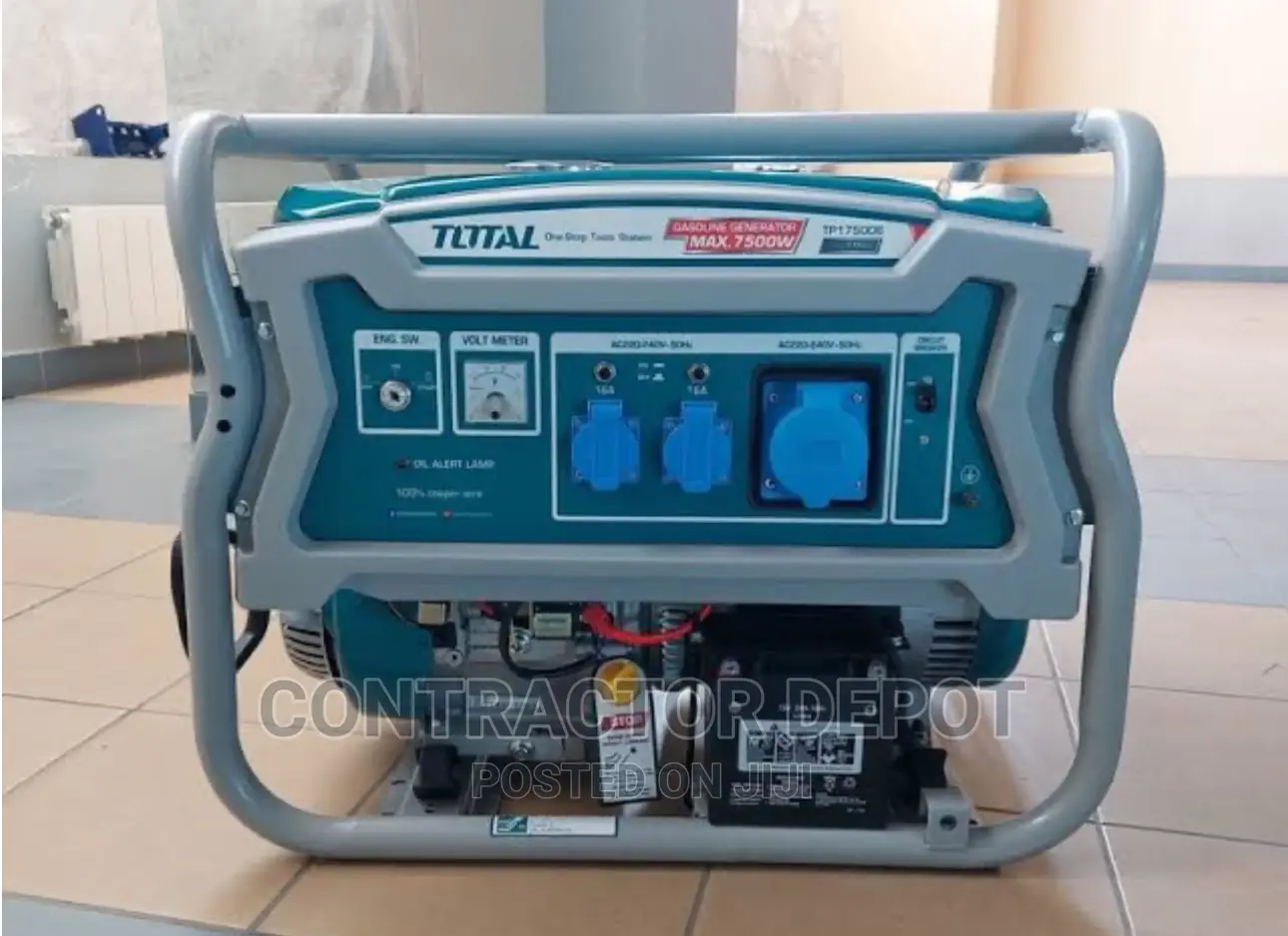 Total Gasoline Generator 7.500W (Tp175006)