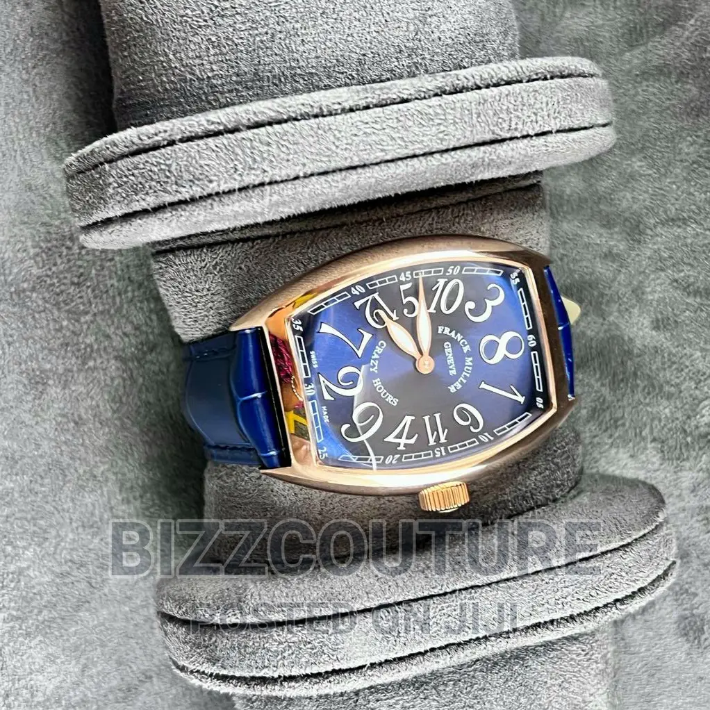 Original FRANCK MULLER Leather Strap Watch Available Instore
