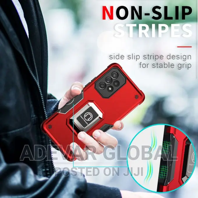 Samsung Galaxy A53 5G Case Metal Ring Magnetic Kickstand