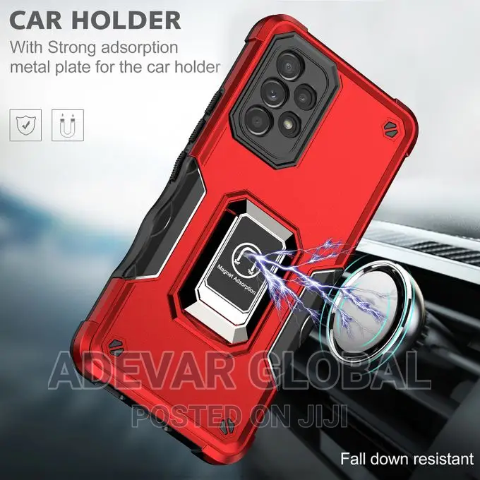 Samsung Galaxy A53 5G Case Metal Ring Magnetic Kickstand