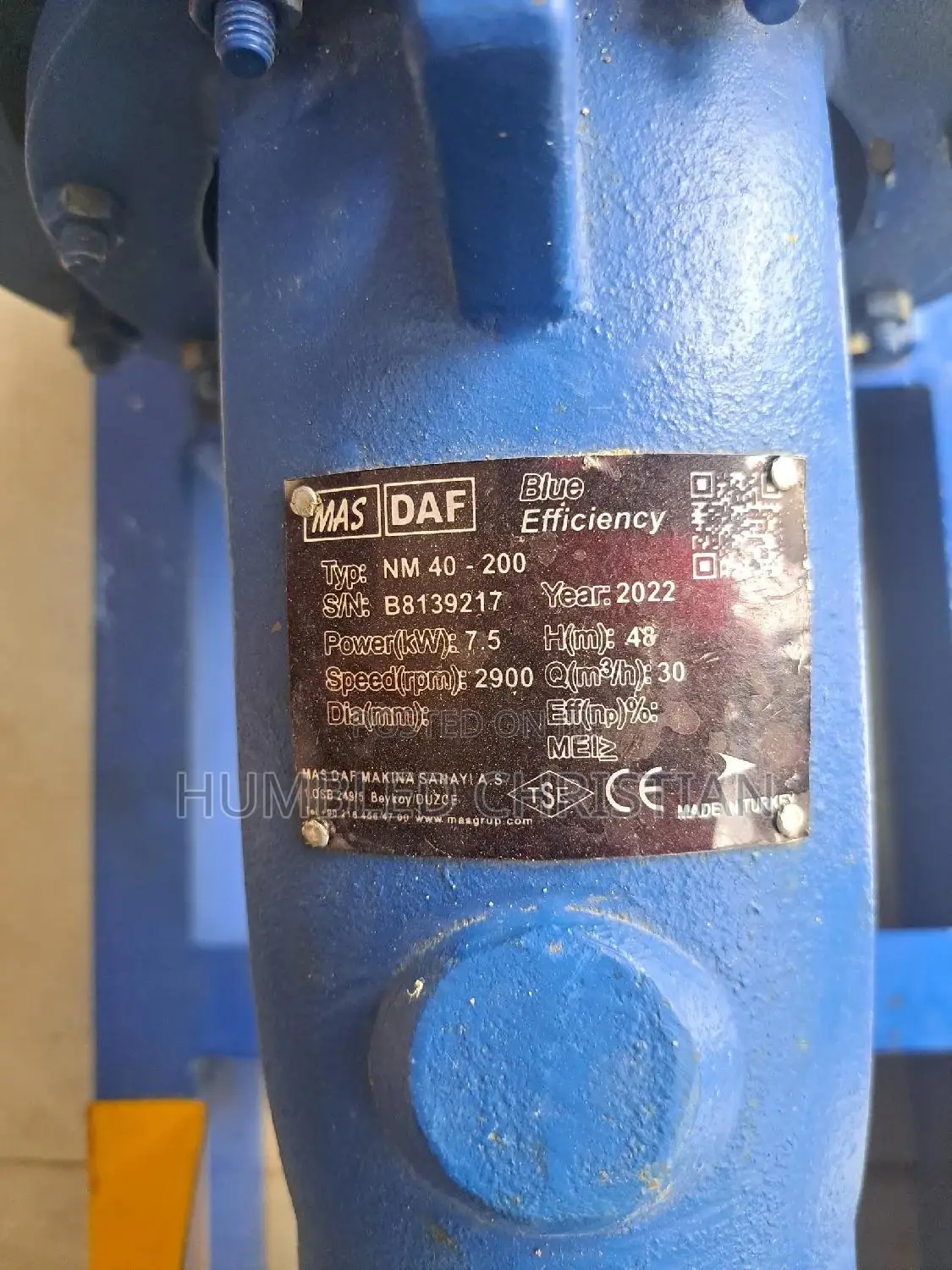 10hp Centrifugal Transfer Pump