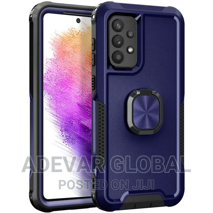 Samsung A73 5G Case Pouch Ring Holder Stand Case Hybrid