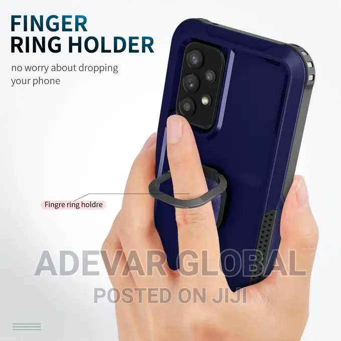 Samsung A73 5G Case Pouch Ring Holder Stand Case Hybrid