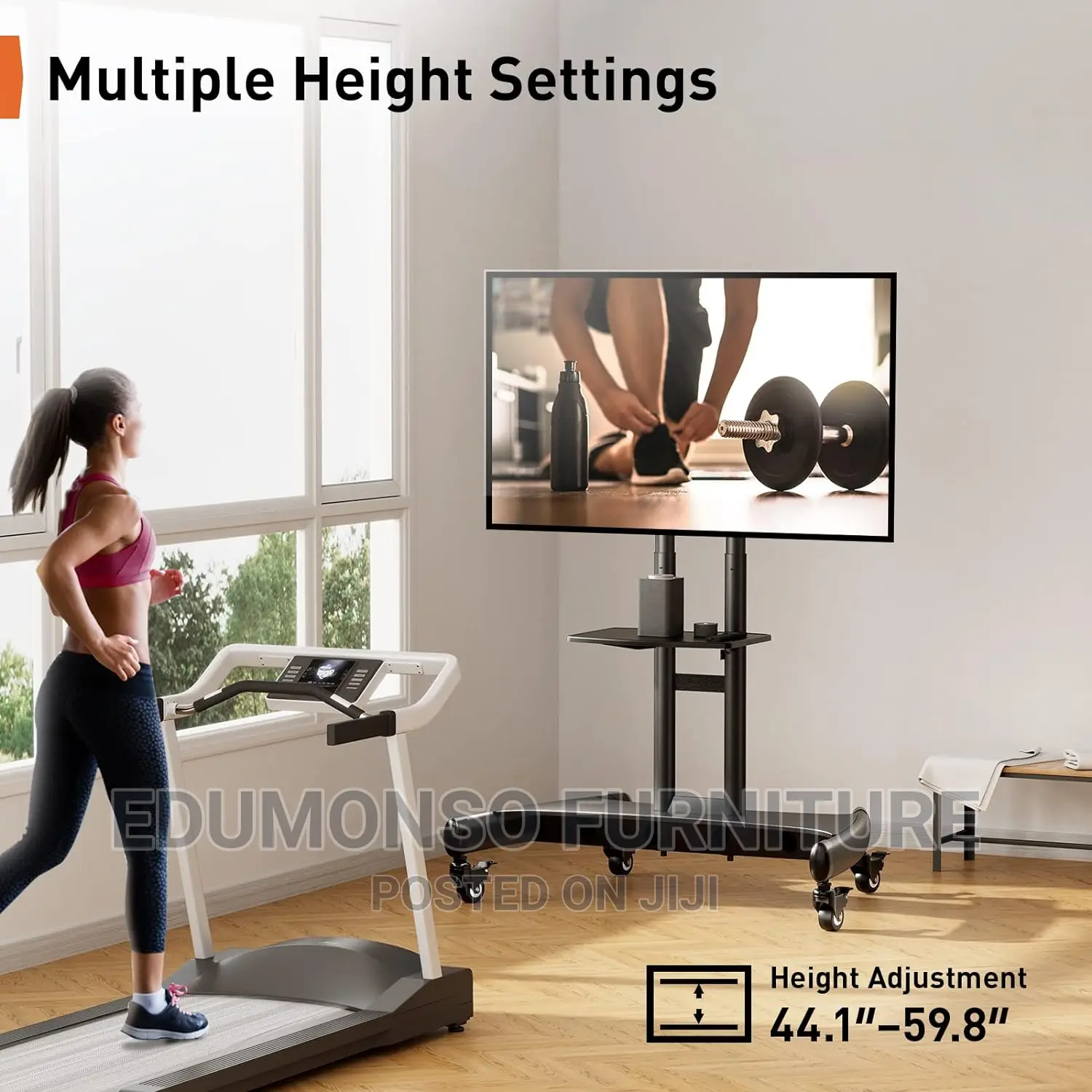 TV Stand for 32-85 Inch Screens Up to 200lbs,