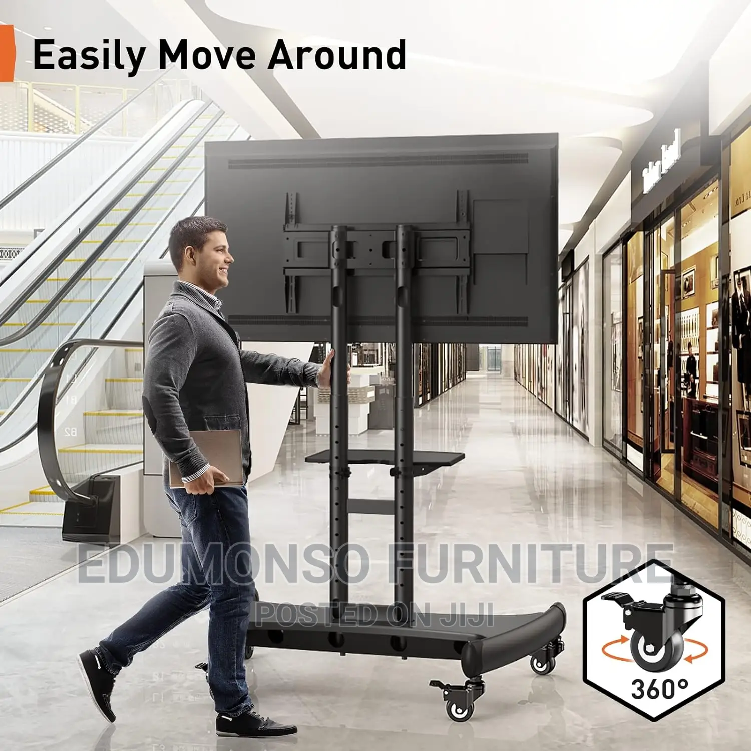 TV Stand for 32-85 Inch Screens Up to 200lbs,