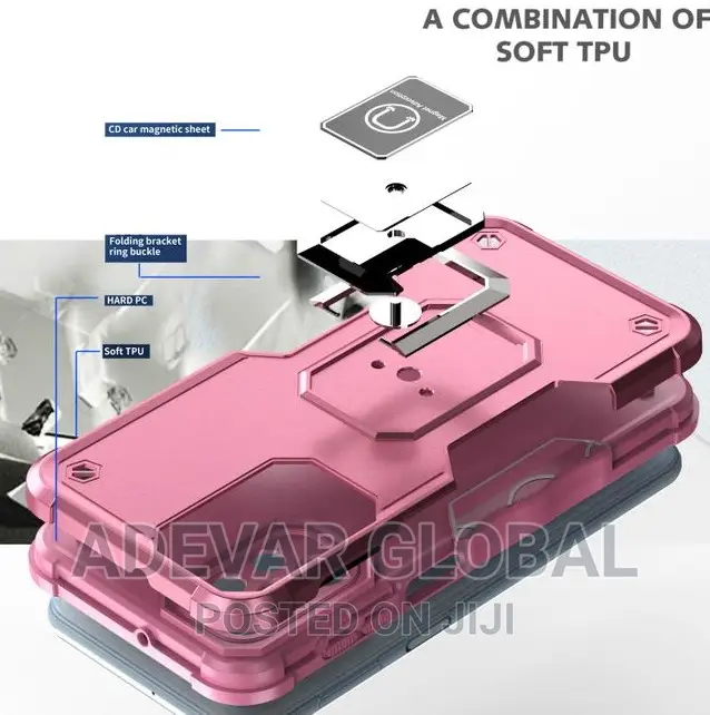 Samsung Galaxy A23/A13 4g/5g Case Pouch Metal Ring Magnetic