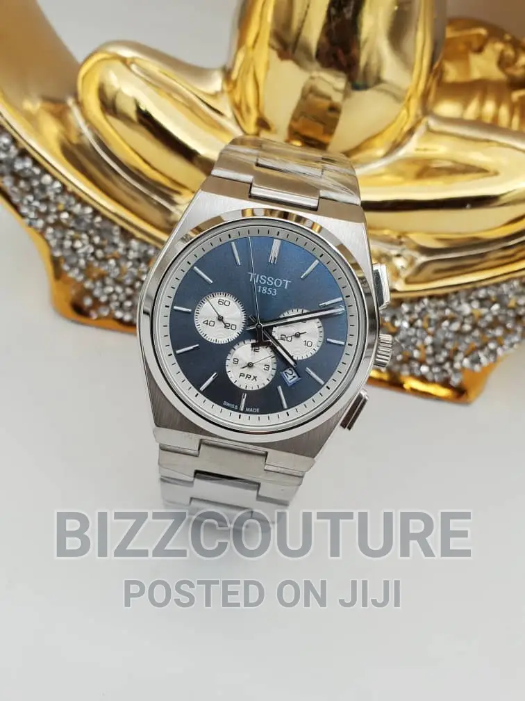 Original TISSOT Silver Steel Chain Watch Available in Store
