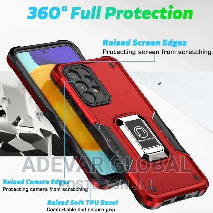 Galaxy A33 5G Case Metal Ring Magnetic Support Kickstand