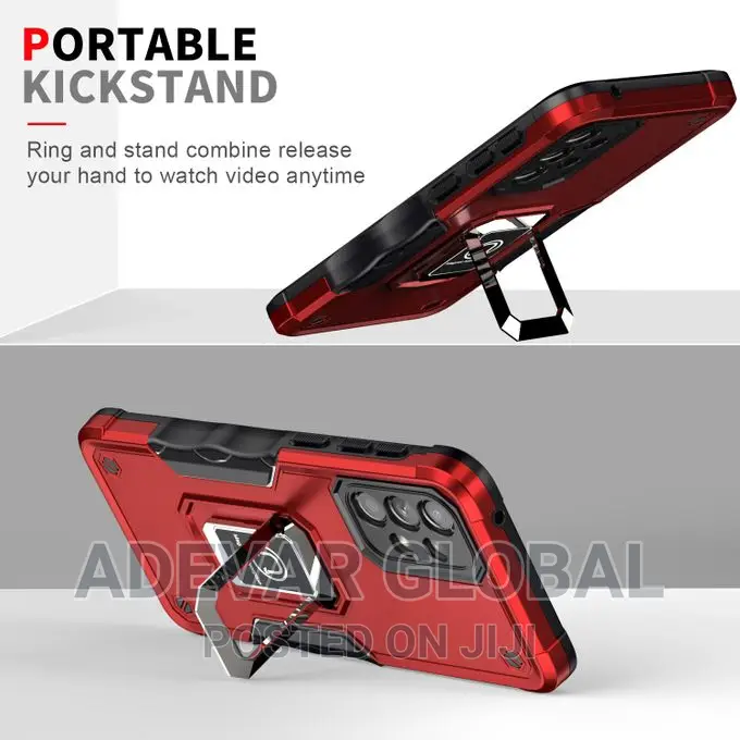 Galaxy A33 5G Case Metal Ring Magnetic Support Kickstand