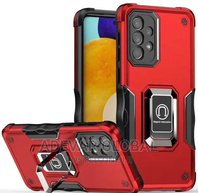 Samsung Galaxy A33 5G Case, Metal Ring Magnet Pouch