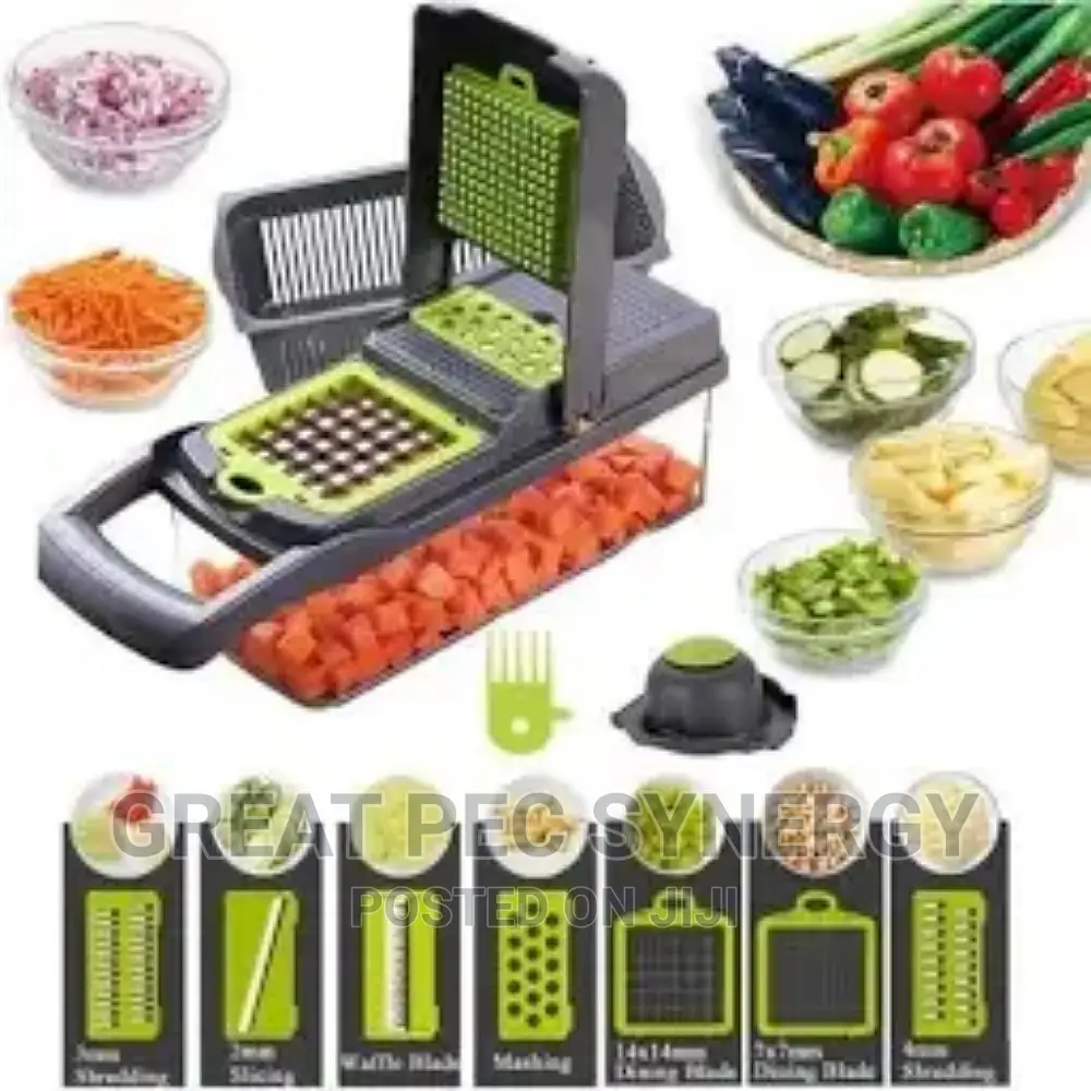 Multifunctional Vegetable Slicer and Chopper.