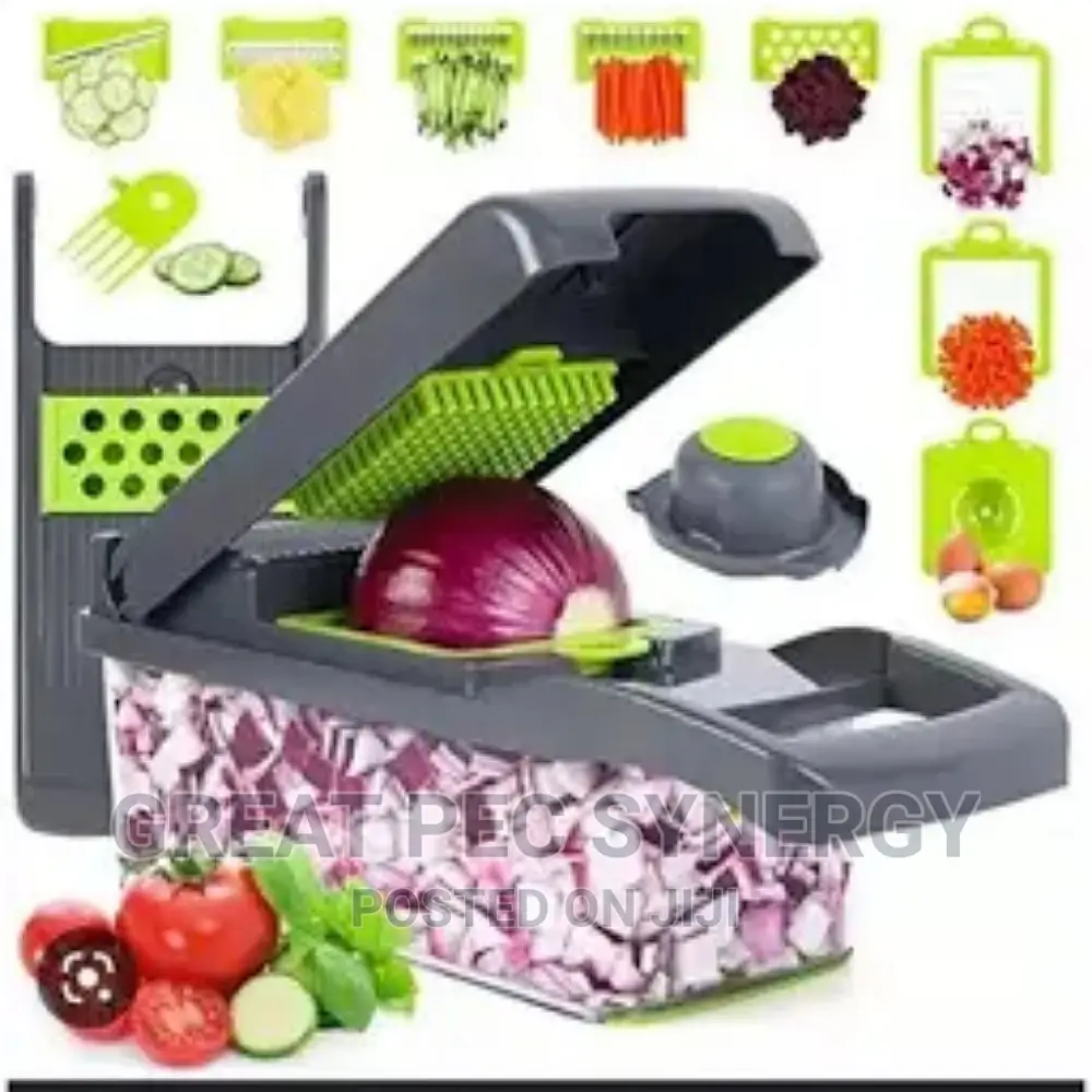 Multifunctional Vegetable Slicer and Chopper.