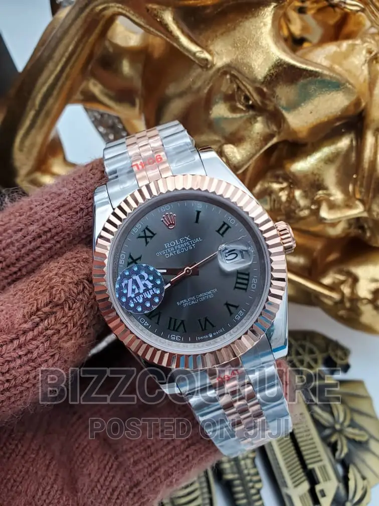 Original ROLEX DATE-JUST Silver Chain Available in Store