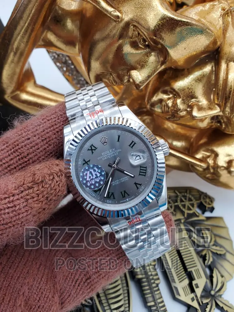 Original ROLEX DATE-JUST Silver Chain Available in Store