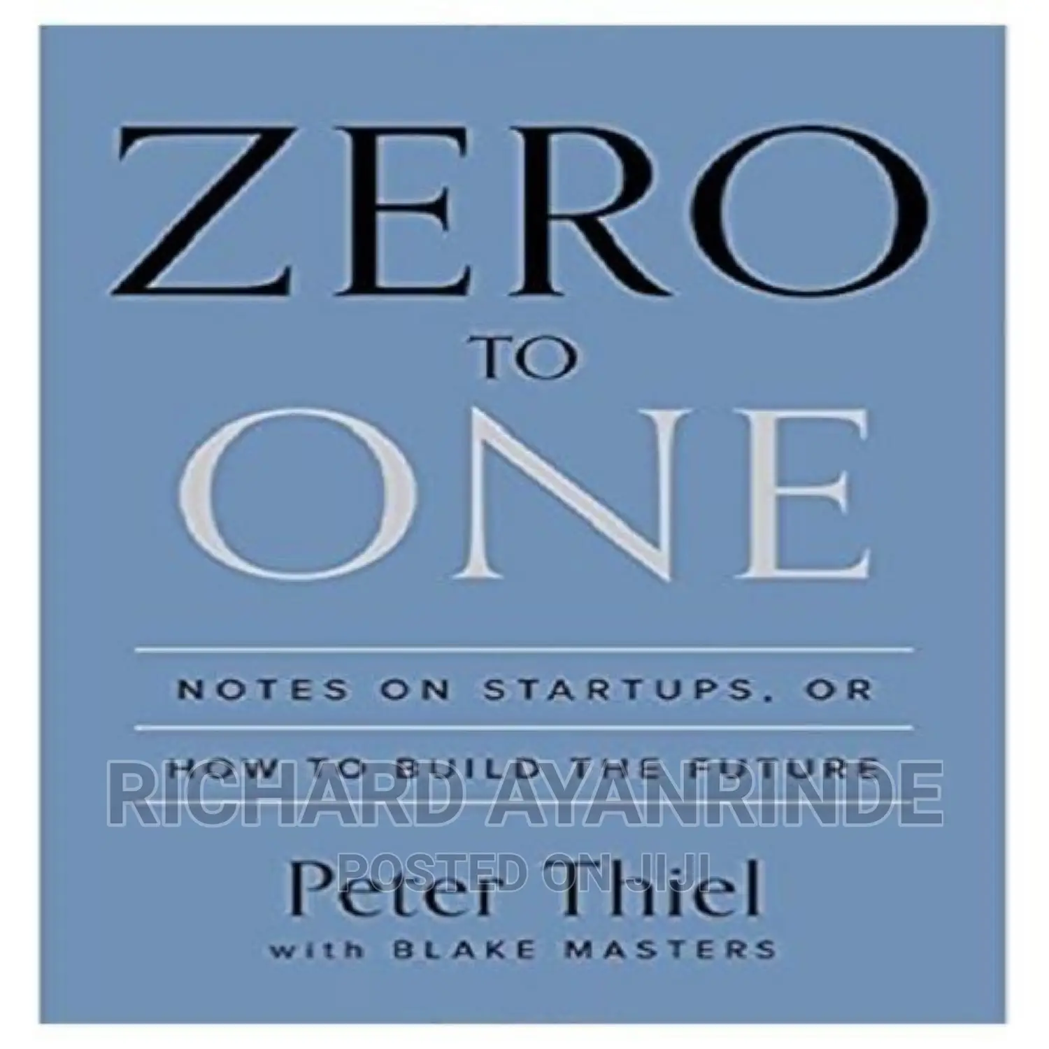 Zero to One
