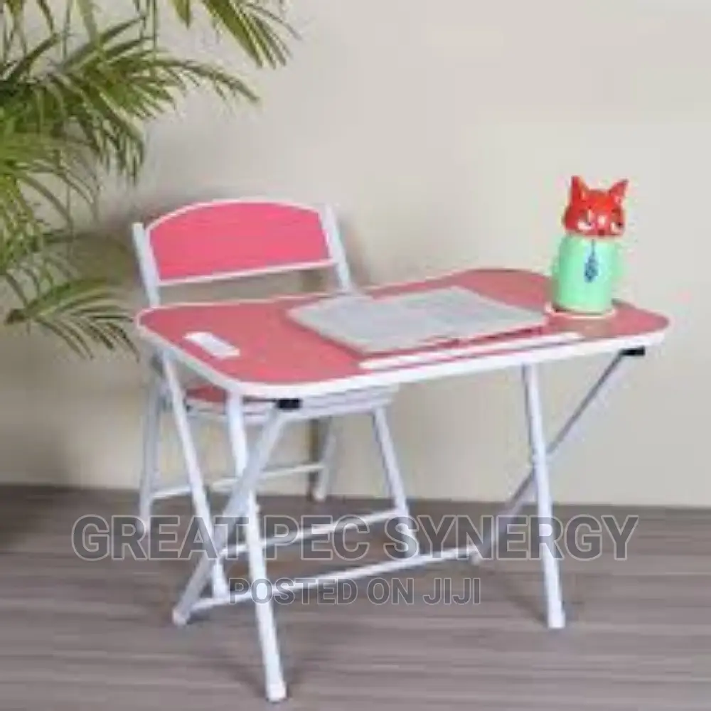 Children Coloured Table and Chair.