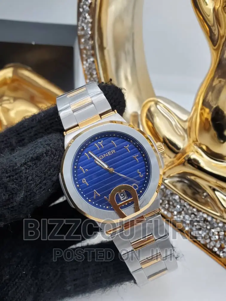 Original AIGNER Silver Chain Watch Available in Store