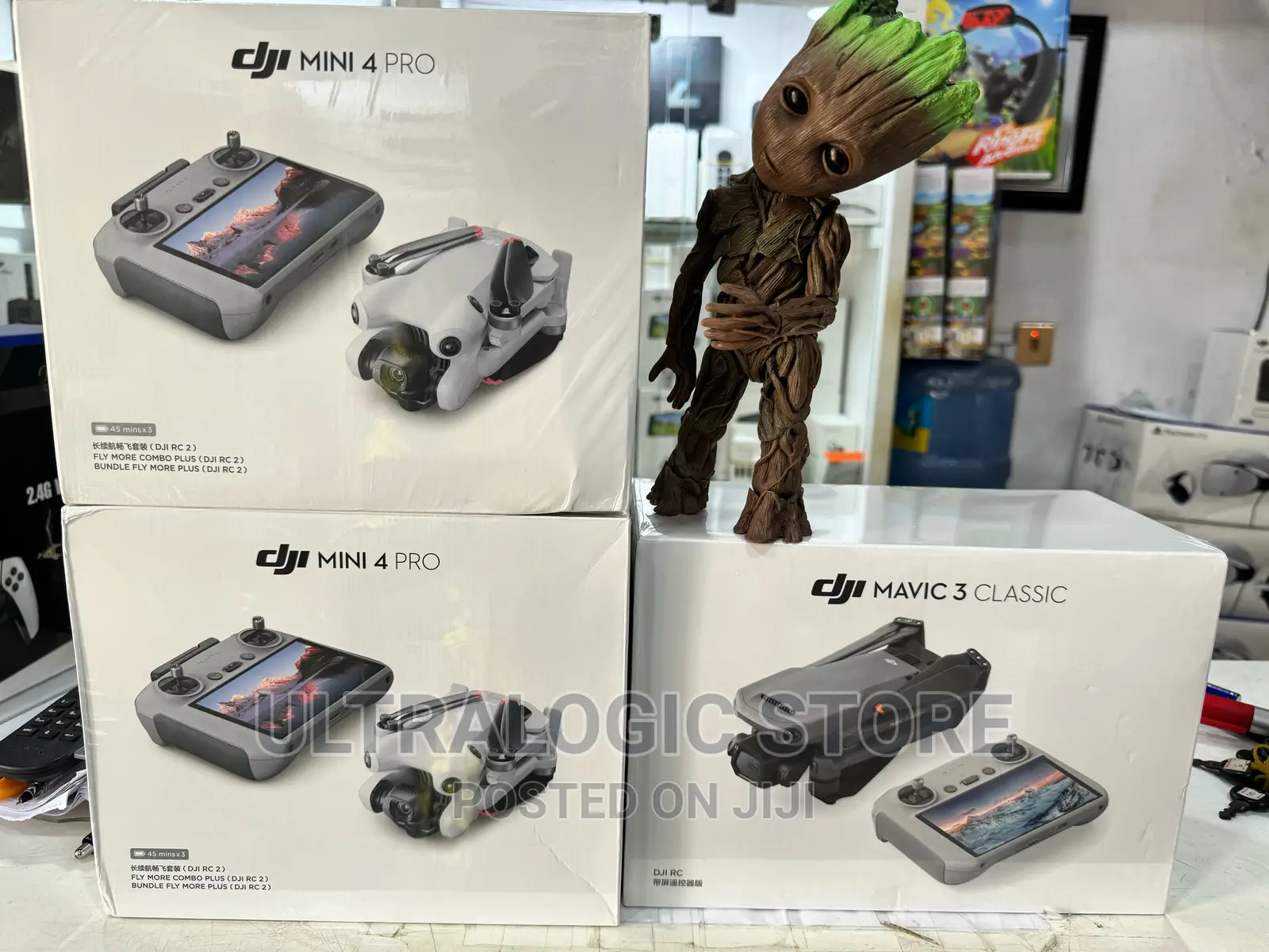DJI Mini 4 Pro Drone Fly More Combo Plus Wit RC 2 Controller