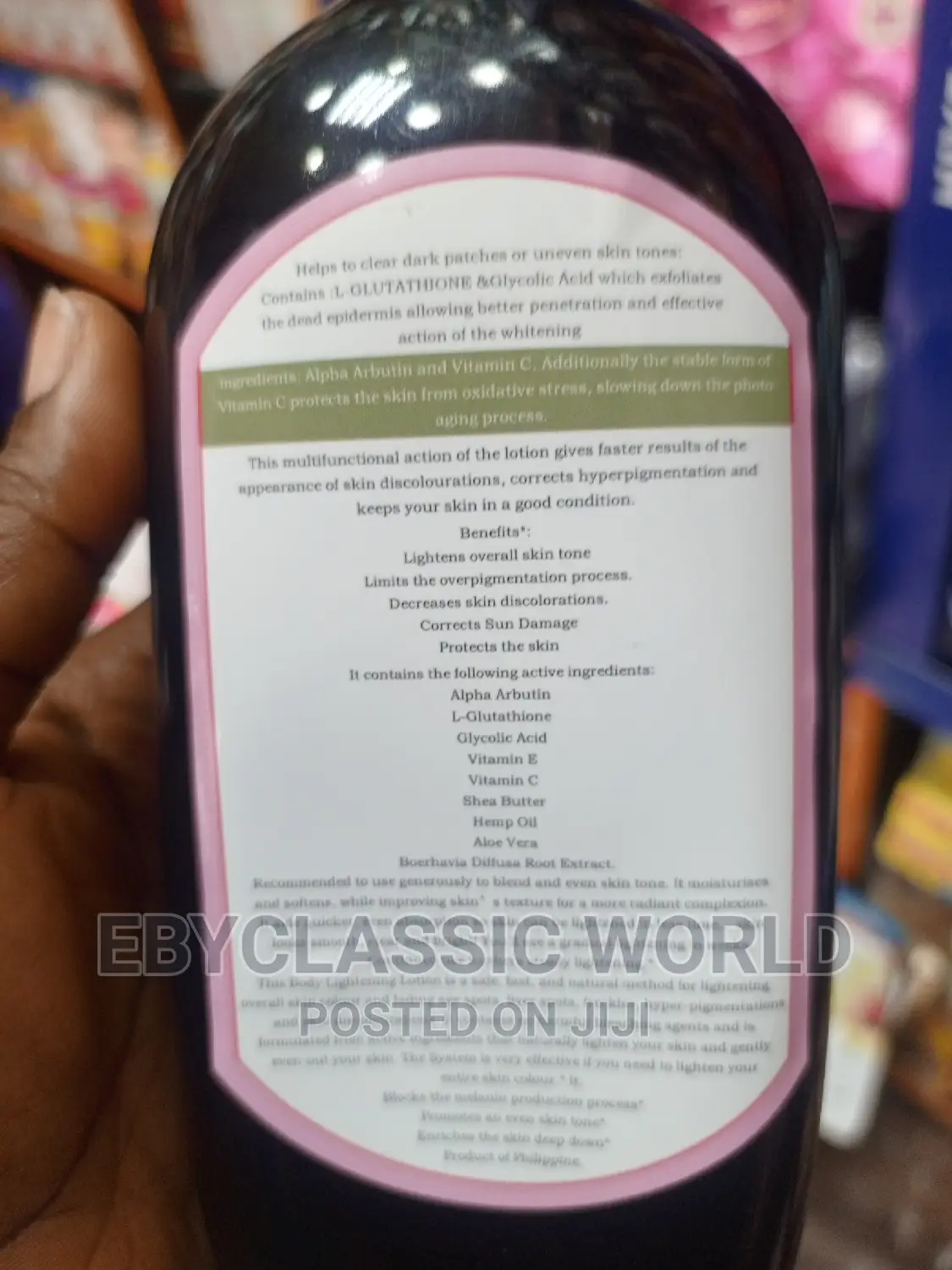 Active All Skin Fairness Lotion 500ml