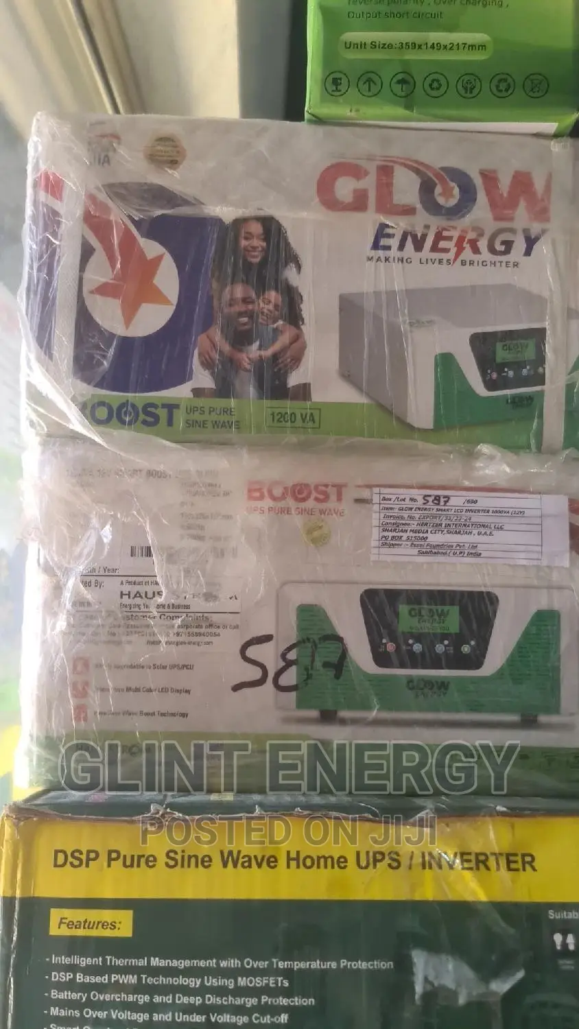 1kva 12v Glow Energy Inverter