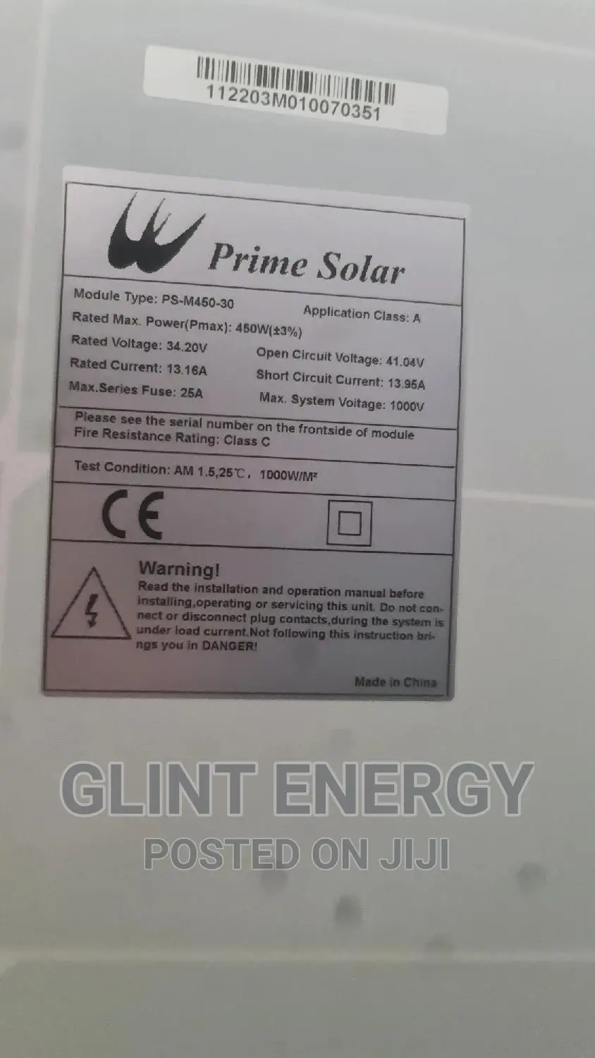 450W Yiglin Solar Panel