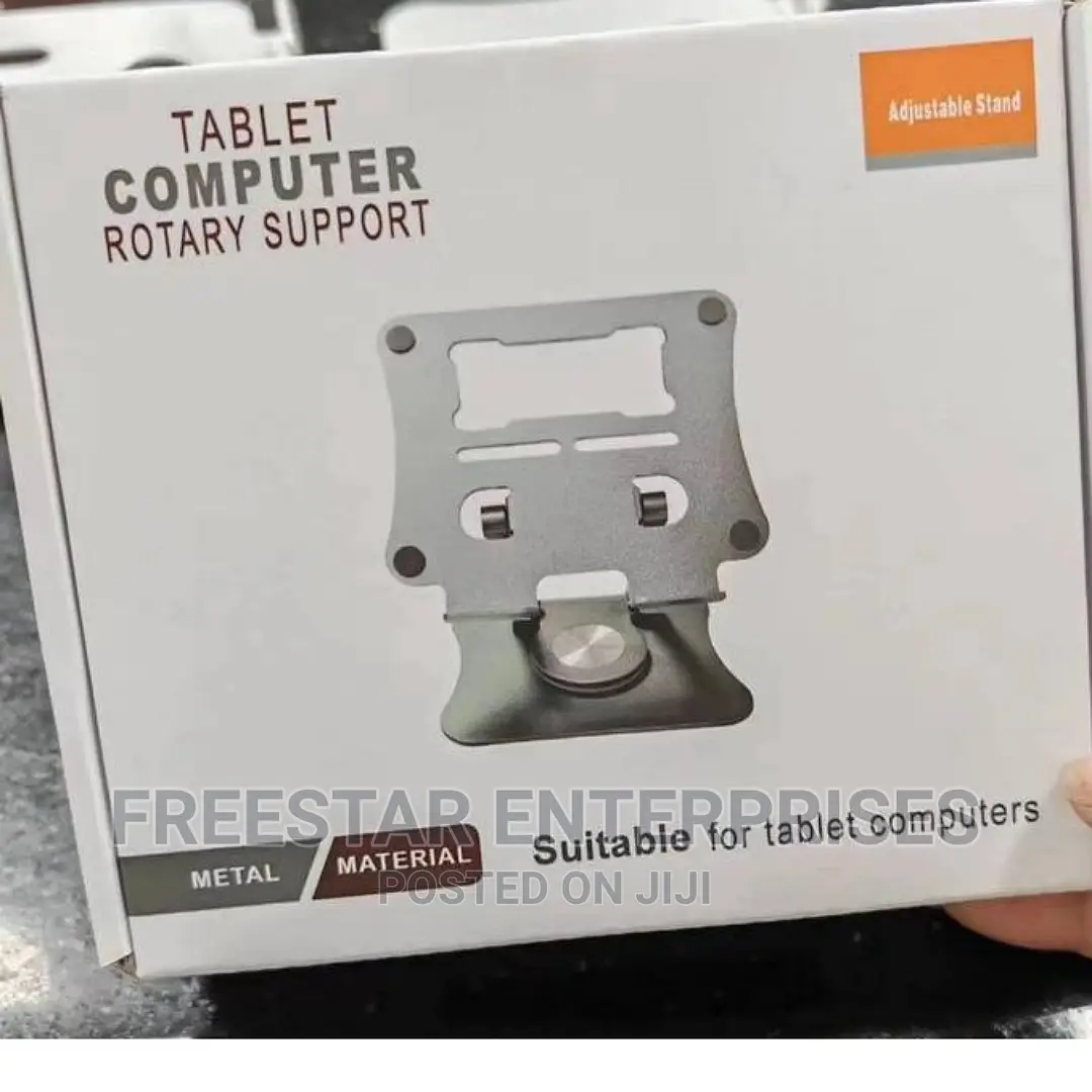 Rotating Tablet Stand. Rotating iPad Stand. iPad Holder.