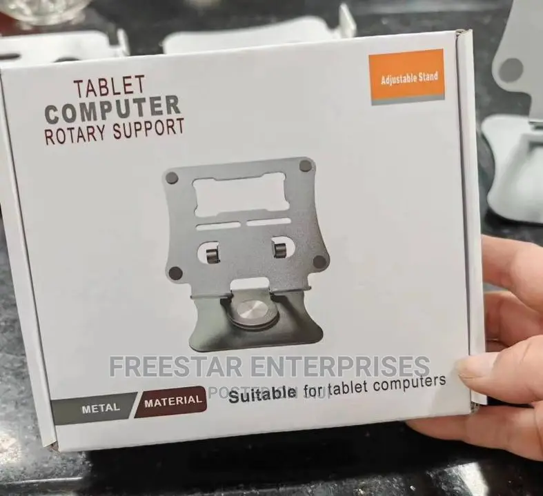 Rotating Tablet Stand. Rotating iPad Stand. iPad Holder.