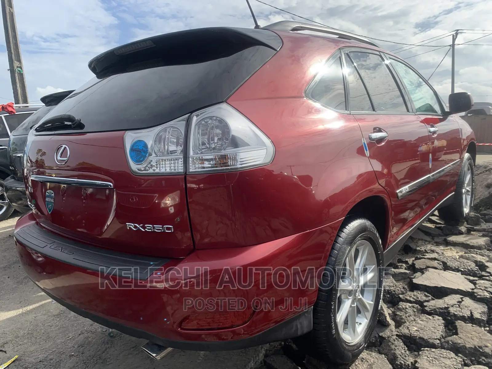 Lexus RX 350 2008 Red
