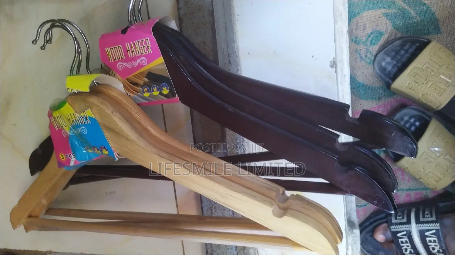 Clothes Wooden And Bag Hangers