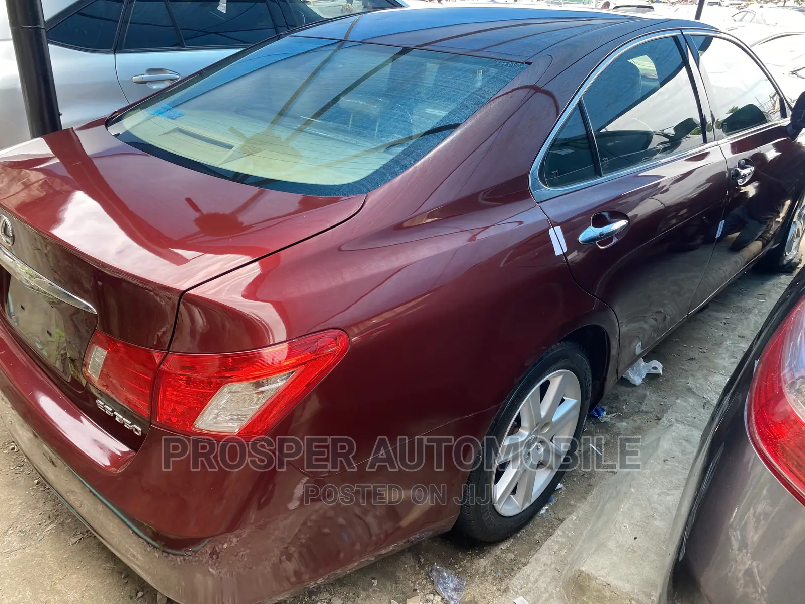Lexus ES 350 2008 Red