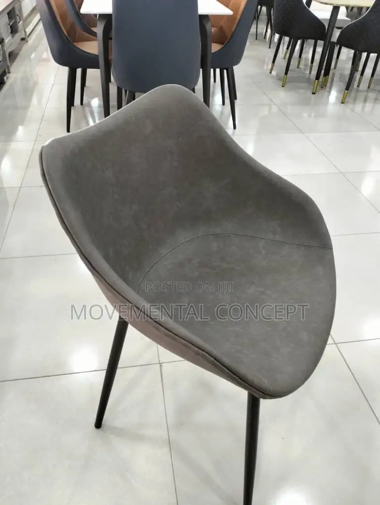 Executive Gray Coffee Leather Chairi