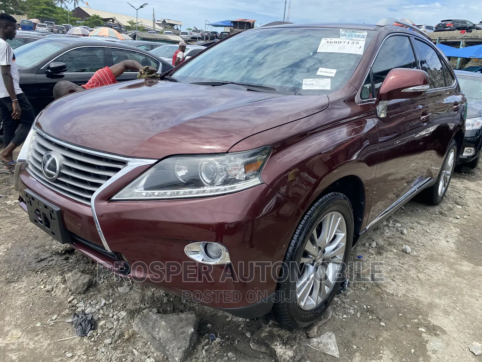 Lexus RX 350 AWD 2014 Red