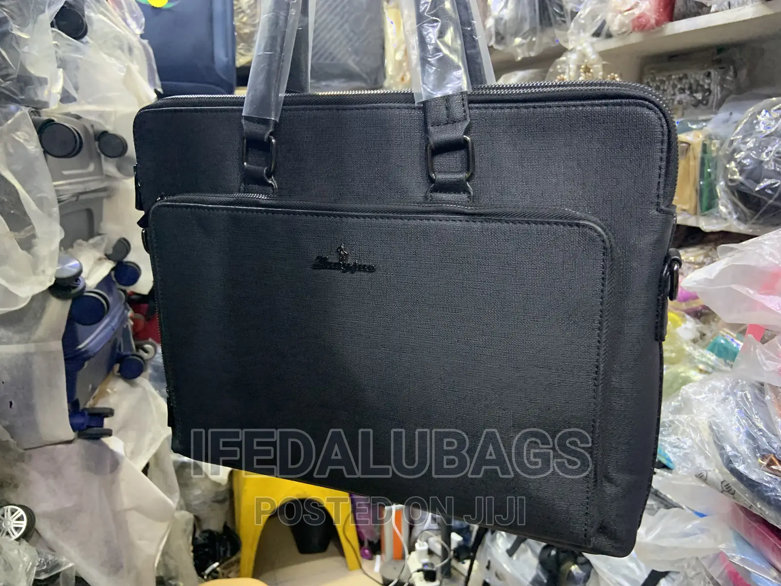 Quality Imported Leather Laptop/Conference Bag