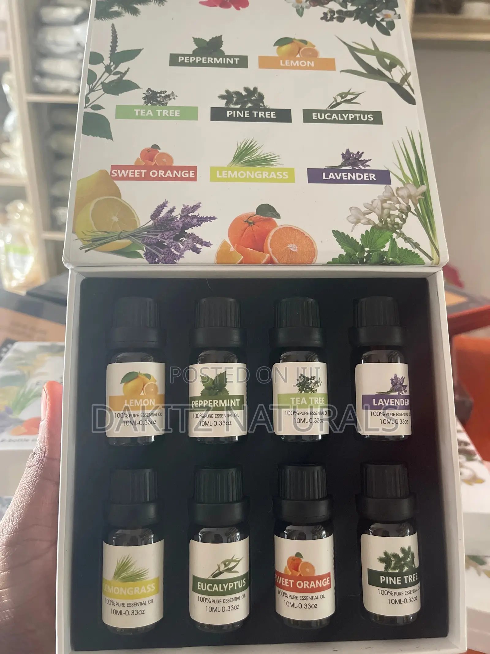 Essential Oil 8pcs in a Pack