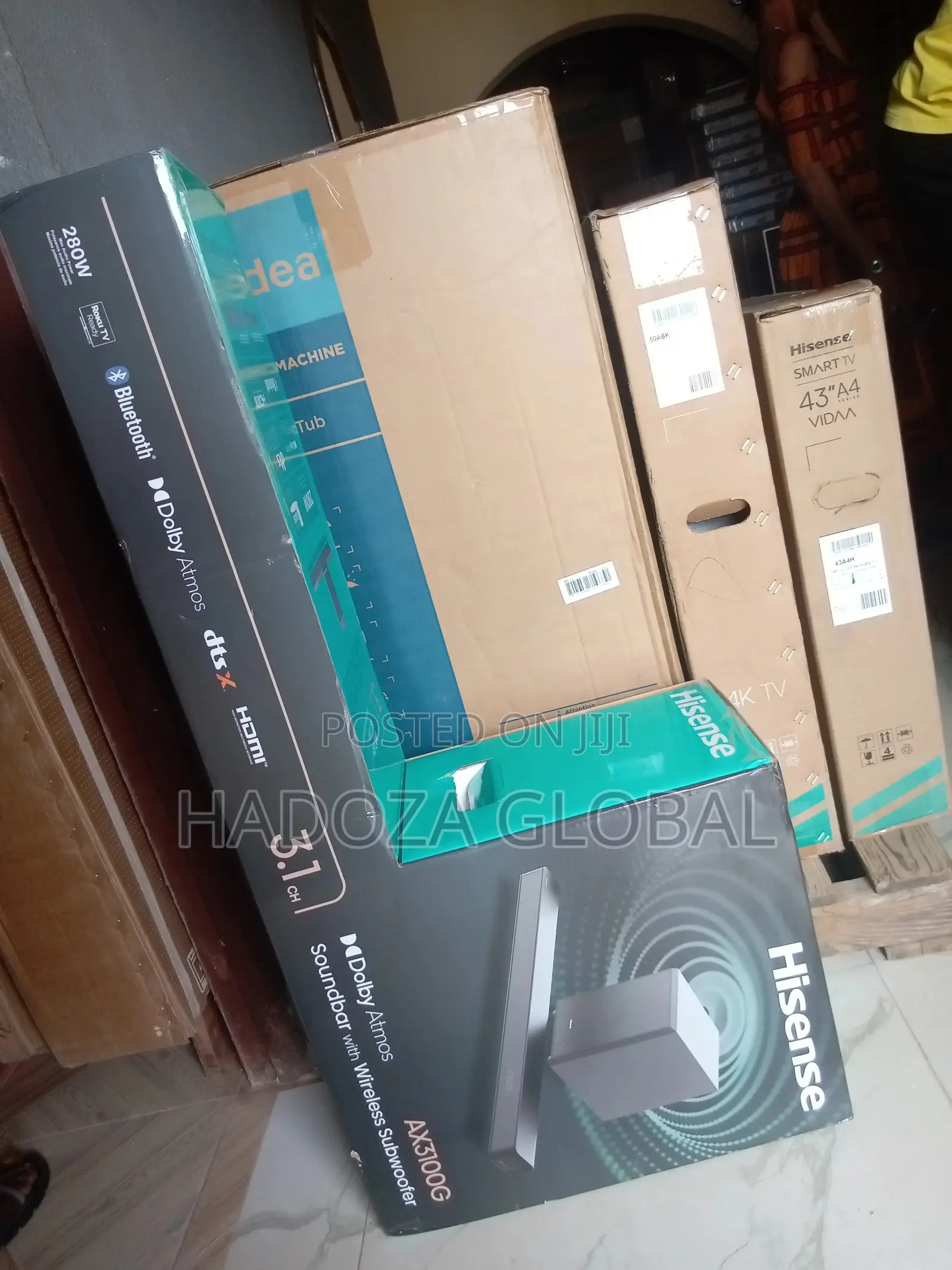 New Hisense Ax3100g Sound Bar + Wireless Subwoofer