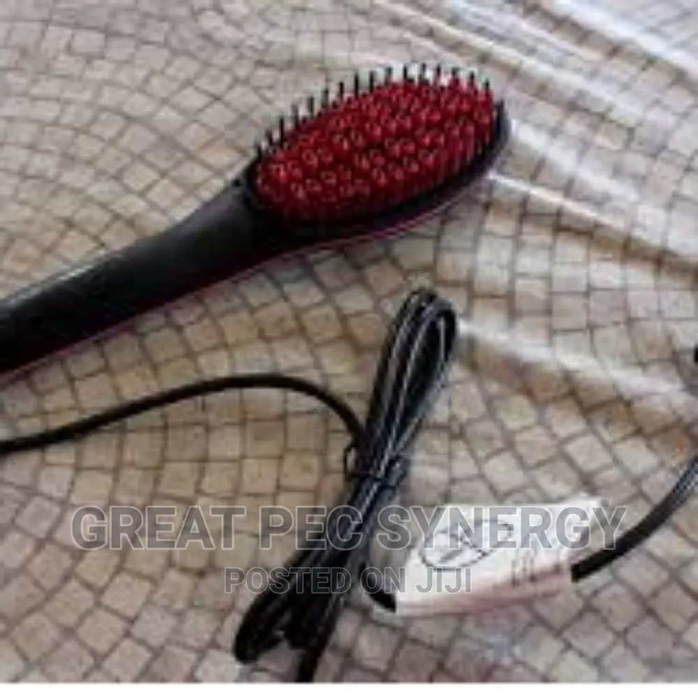 Hair Straightener Brush. Simply Straight.