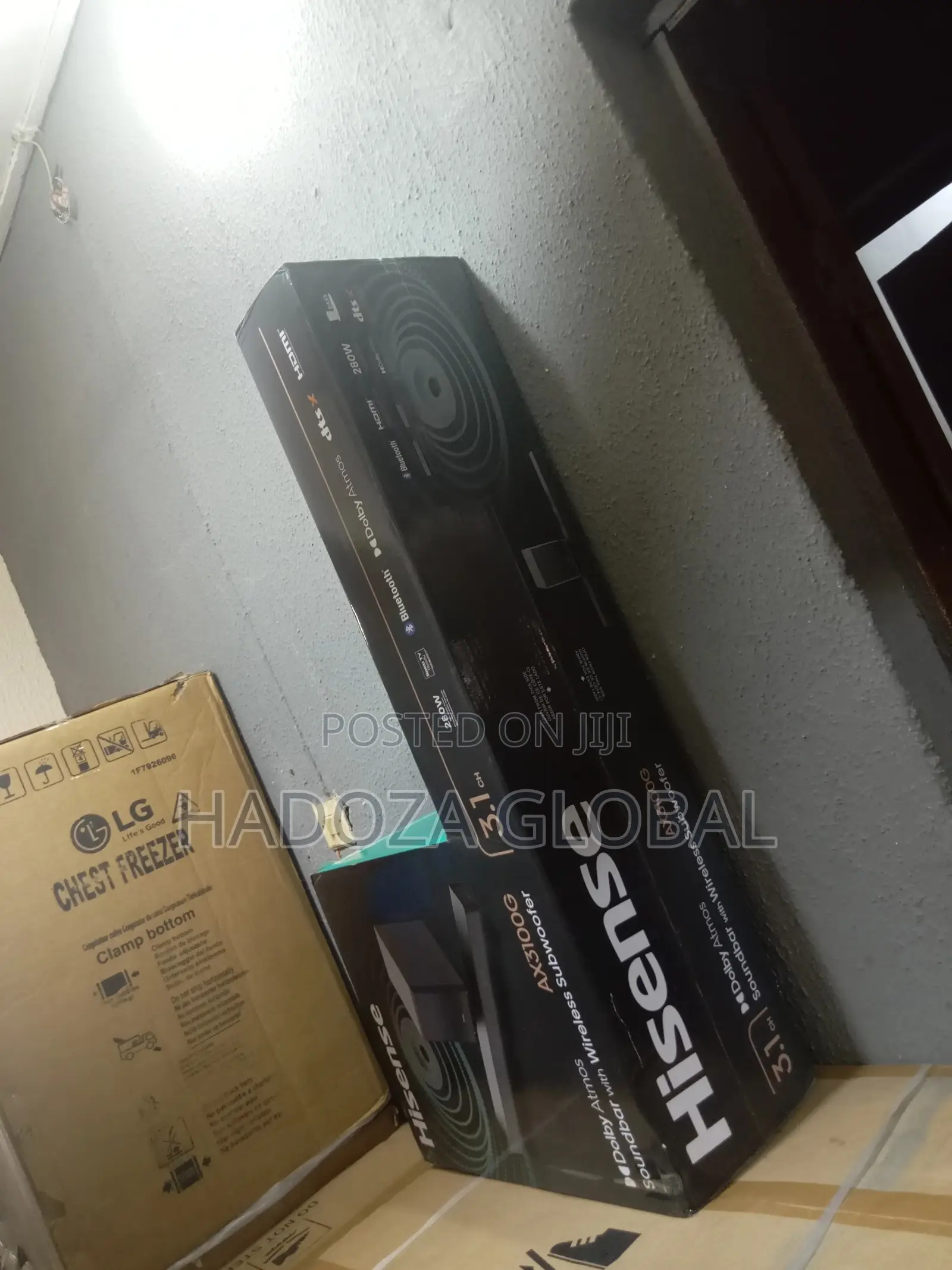 Durable Hisense Sound Bar + Wireless Sub-Woofer