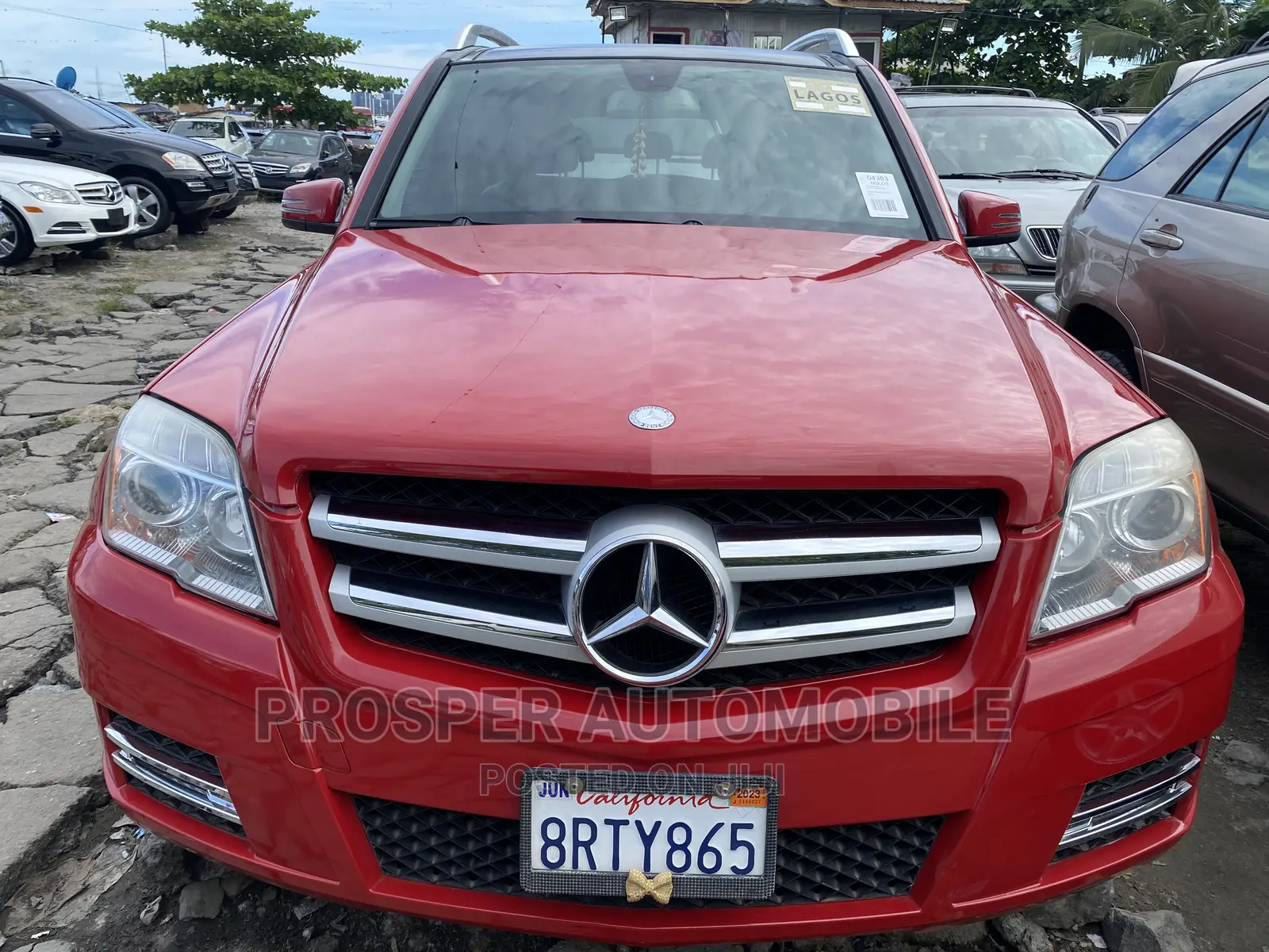 Mercedes-Benz GLK-Class 350 4MATIC 2010 Red