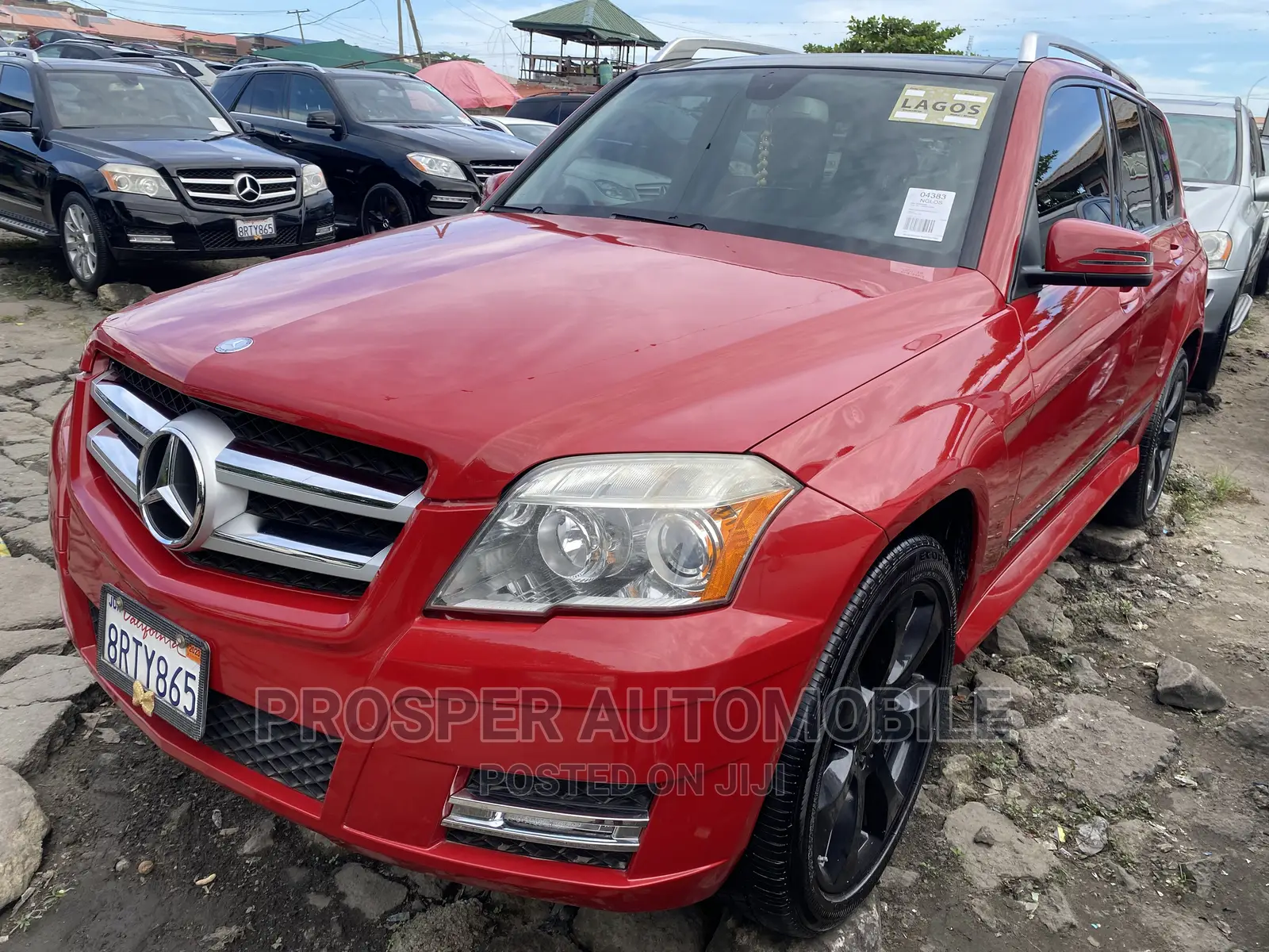 Mercedes-Benz GLK-Class 350 4MATIC 2010 Red