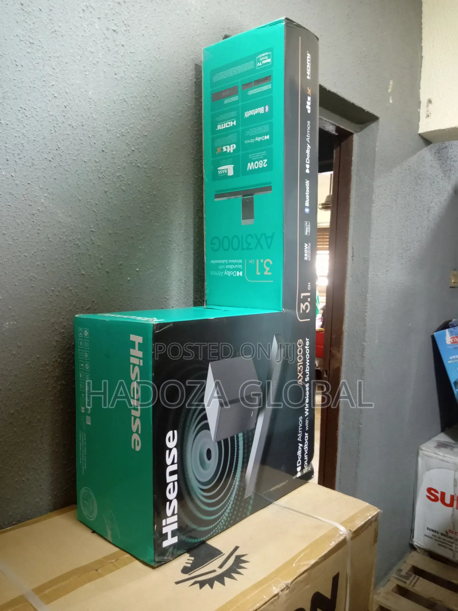 Ax3100g Hisense Sound Bar + Wireless Sub-Woofer