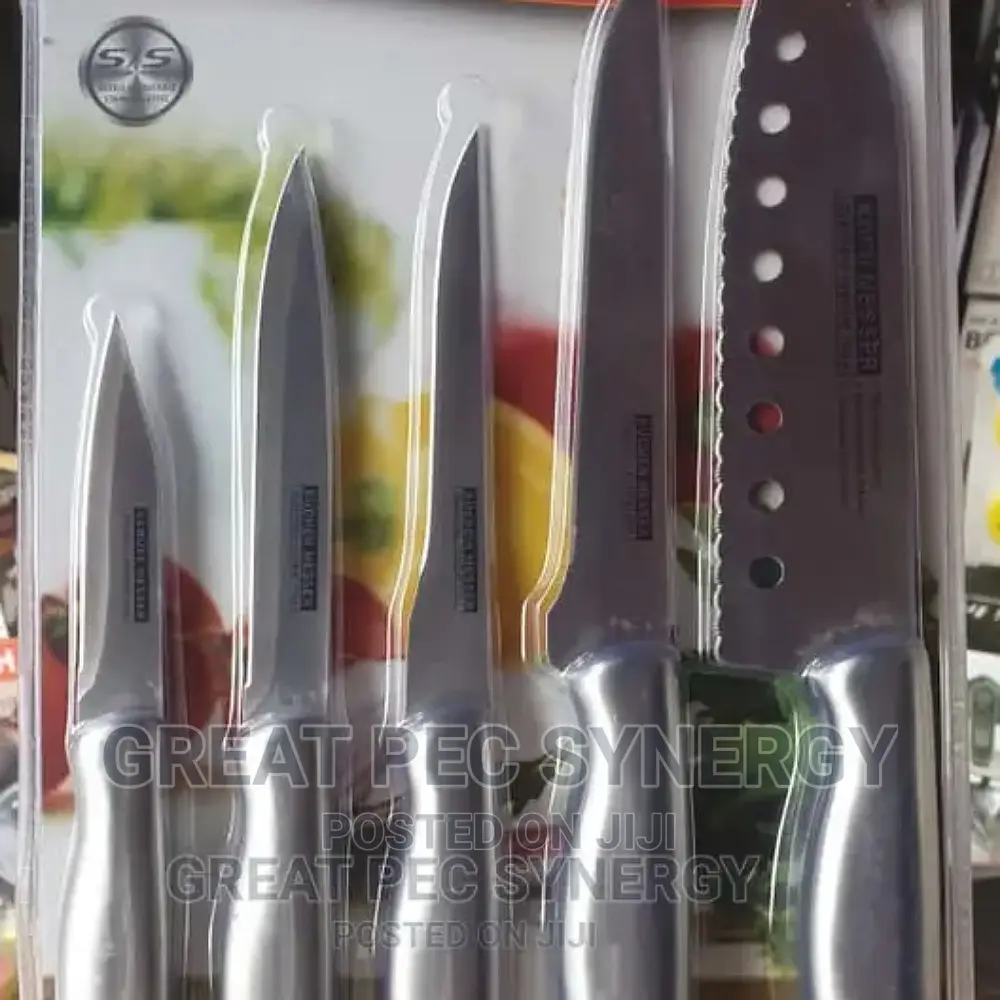 5 PCS Stainless Knives Set
