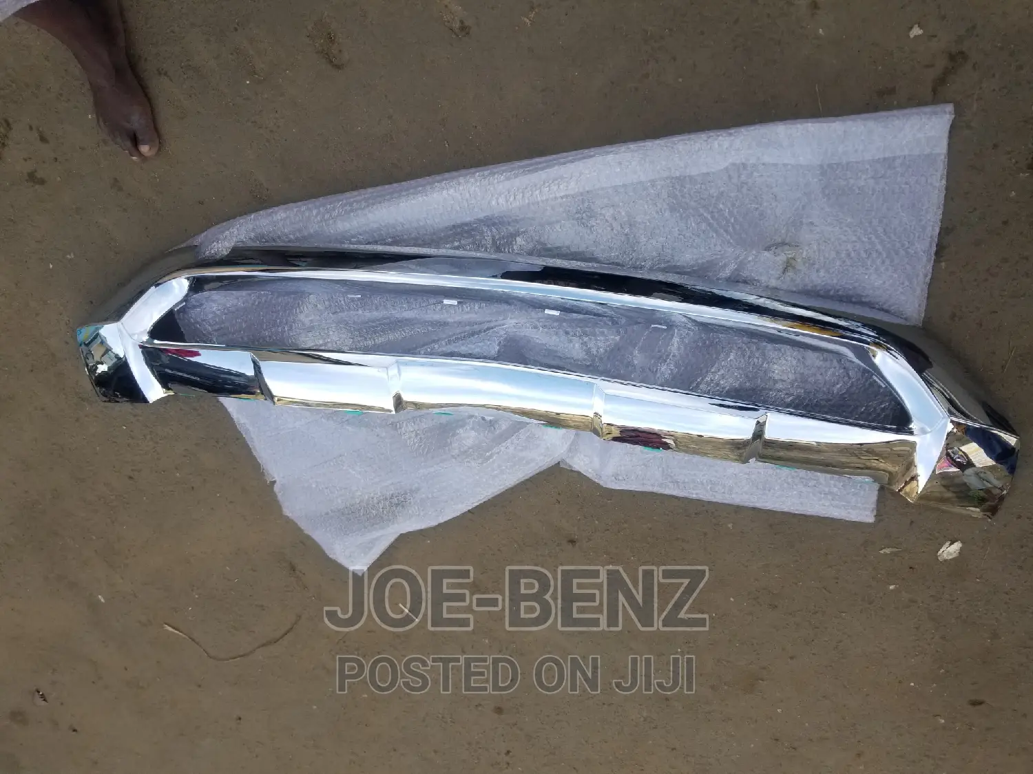 GLE350 2018 Front Bumper Shining Crome