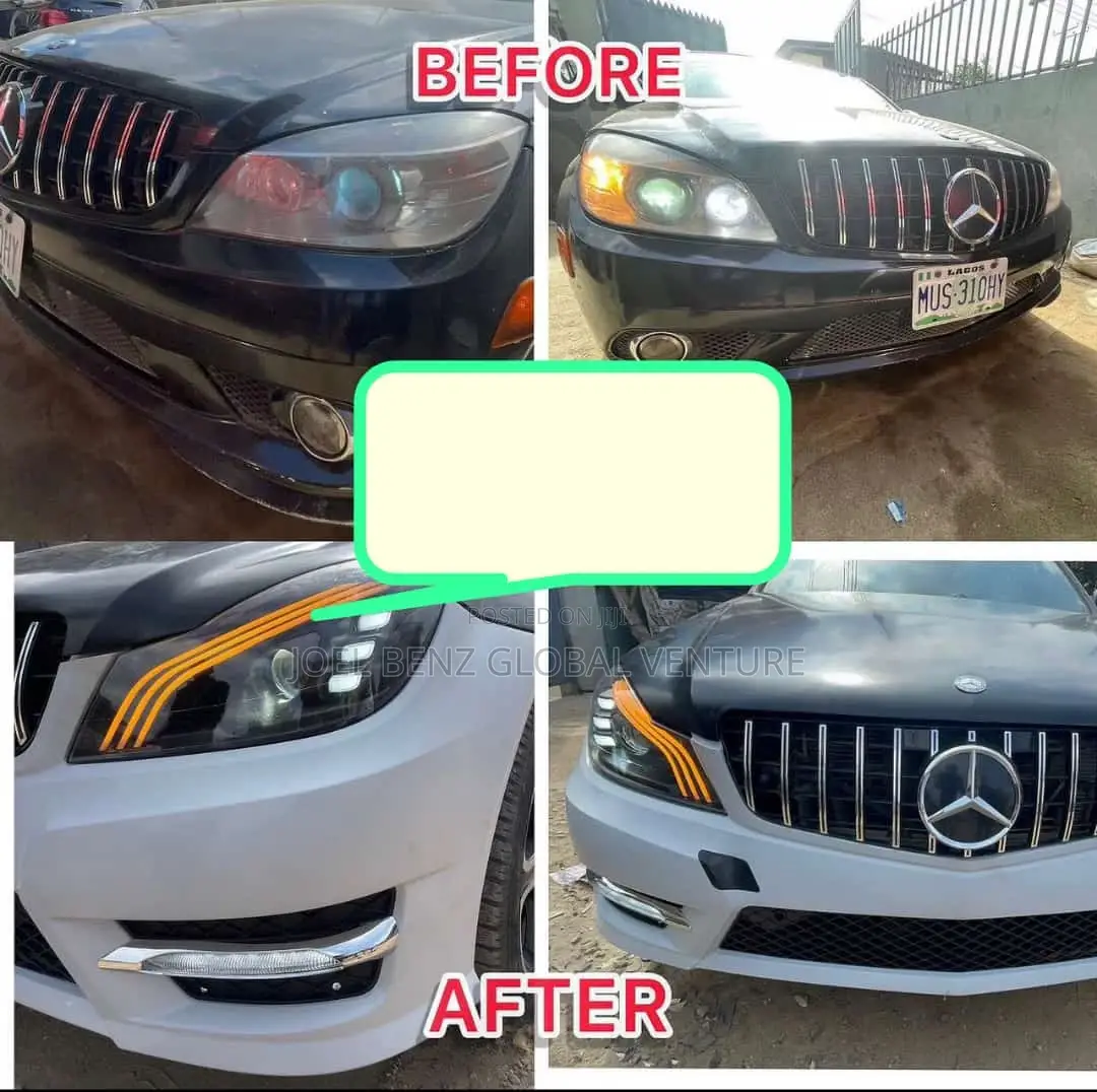 C300 2013 Complete Upgrade With Merbearch Headlights