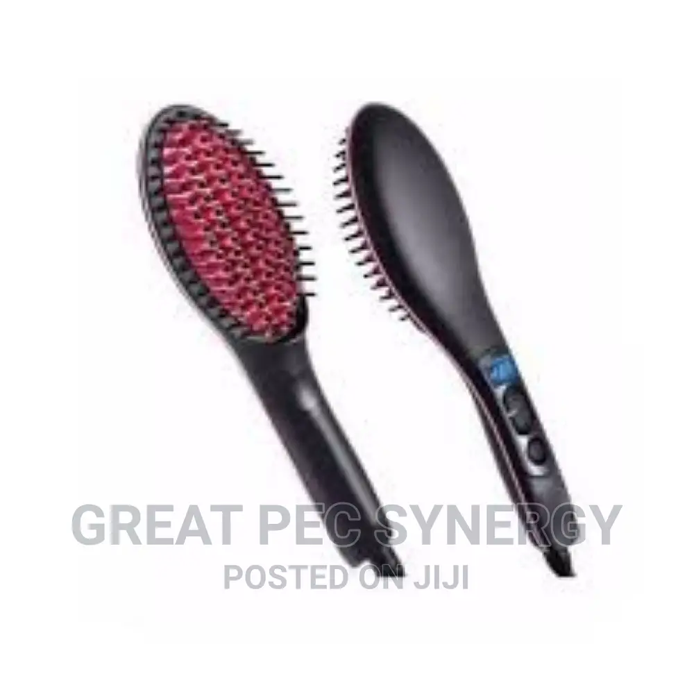 Hair Straightener Brush. Simply Straight.