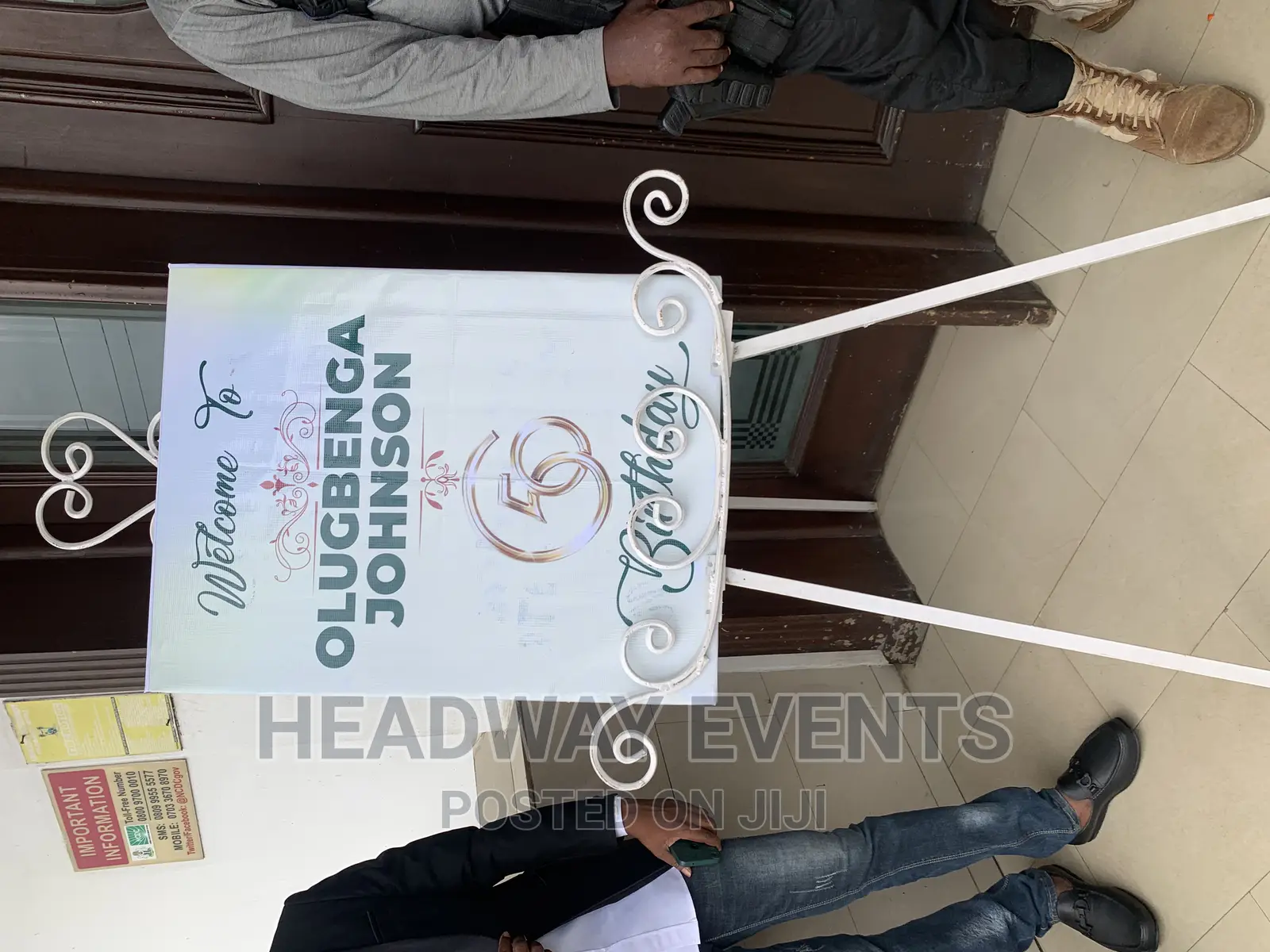 Mini 50th Birthday Decoration at Ilupeju
