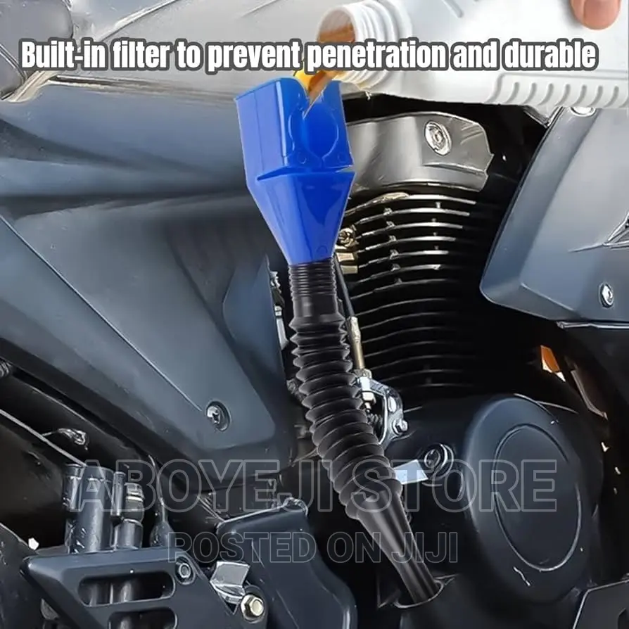 Multi Purpose Flexible Fold Oil Funnel,